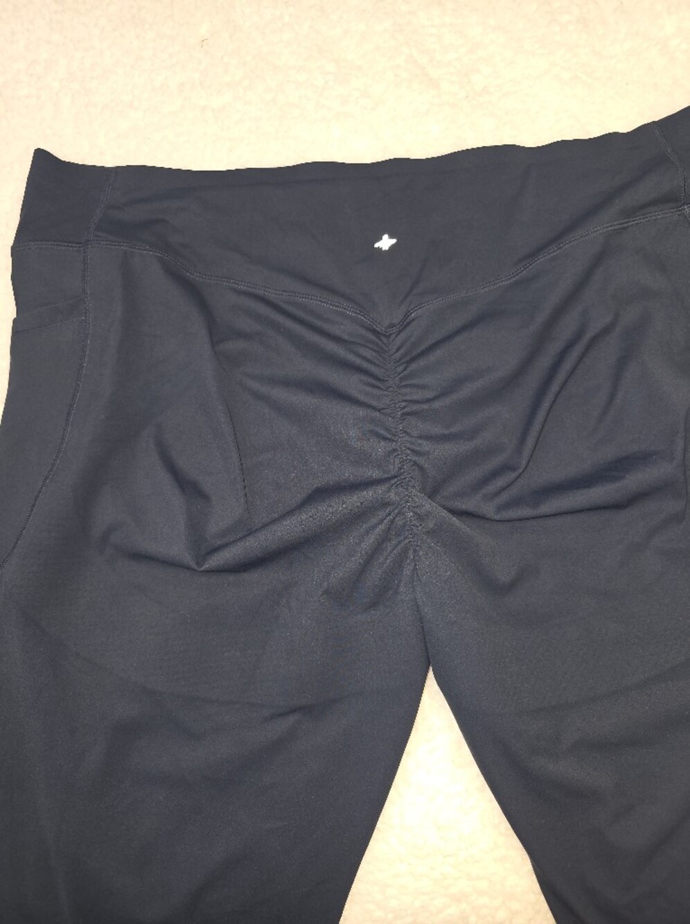 HALARA Plus Size 3xl Bundle Of 2 High-Waist Leggings in Olive And Navy Sculpting - Picture 4 of 9